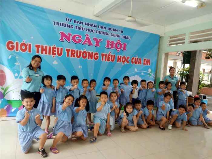 Khoảnh khắc đẹp tại Trường Tiểu học Dương Minh Châu - Ảnh 2