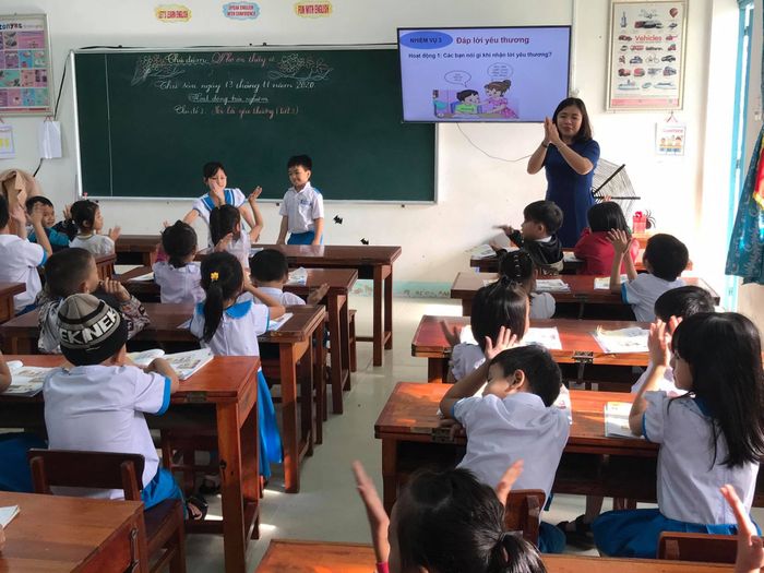 Khoảnh khắc học tập đáng nhớ tại Trường Tiểu học Phan Thanh