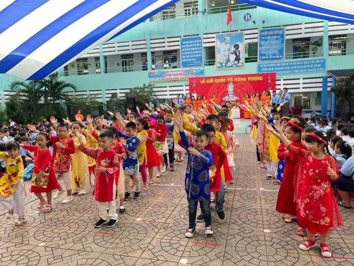 Ảnh chân dung Trường Tiểu học Bắc Hải - góc nhìn thứ hai