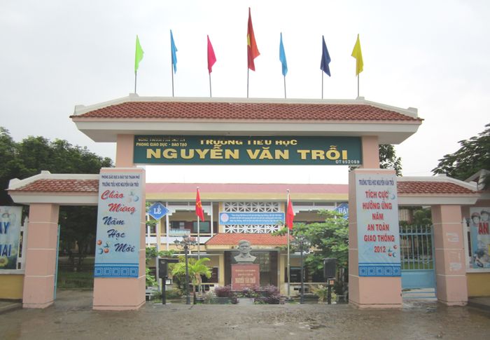 Hình ảnh Trường Tiểu học Nguyễn Văn Trỗi - Không gian học tập hiện đại