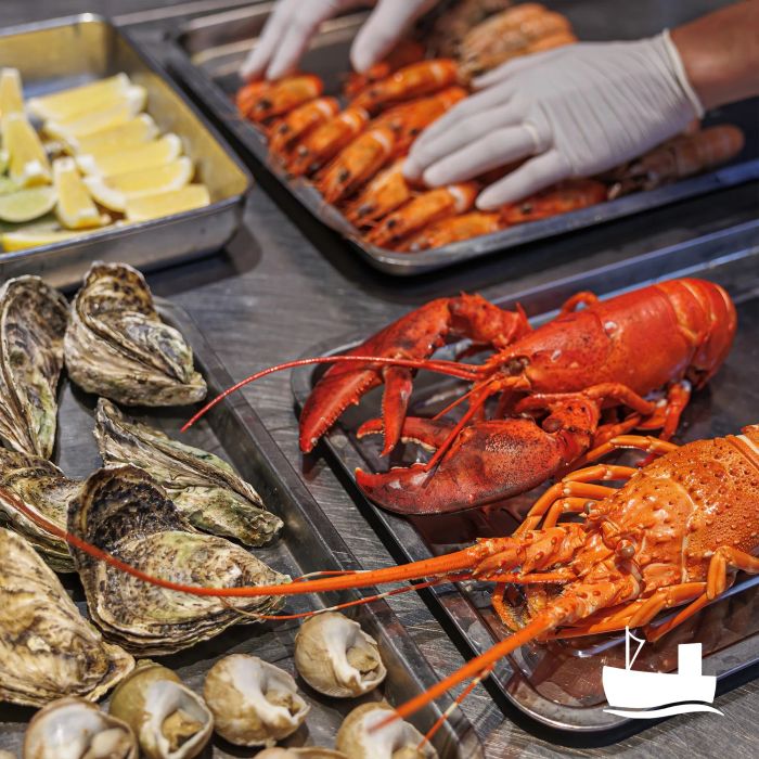 Không gian ấn tượng tại La Poissonnerie - Shops & Restaurants