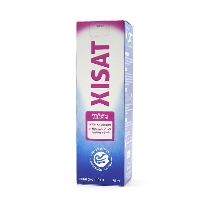 Hình ảnh chai xịt mũi Xisat cho trẻ em