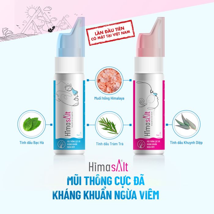 Hình ảnh chai xịt mũi Himasalt cho trẻ em