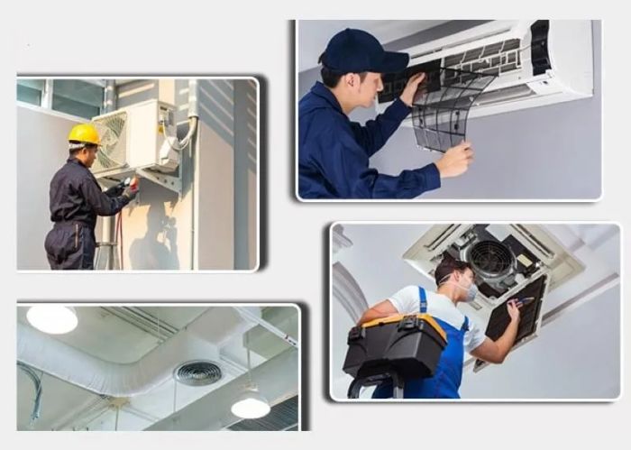 Hình ảnh hoạt động sửa chữa thực tế tại Điện lạnh Duy Phương