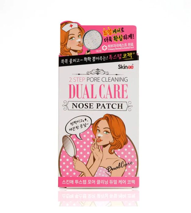 Miếng Dán Lột Mụn Skinae Dual Care 2 Step Pore Cleaning Nose Patch Ảnh 1