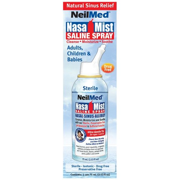 Hình ảnh chai xịt mũi NeilMed NasaMist chính hãng