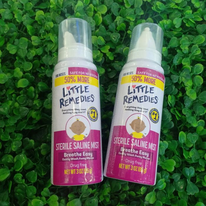 Hình ảnh minh họa chai xịt mũi Little Remedies cho trẻ nhỏ