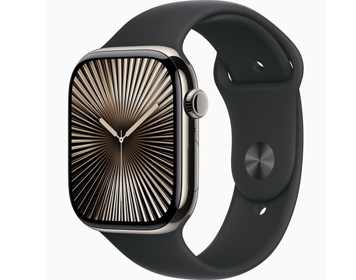 Apple Watch Series 10 4G 46mm Viền Titan Dây cao su