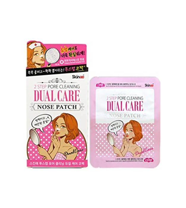 Miếng Dán Lột Mụn Skinae Dual Care 2 Step Pore Cleaning Nose Patch Ảnh 2