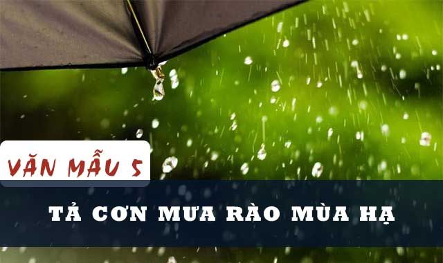 Hình ảnh minh họa chân thực - Cơn mưa rào đô thị (Nguồn: Kho tàng ảnh internet)
