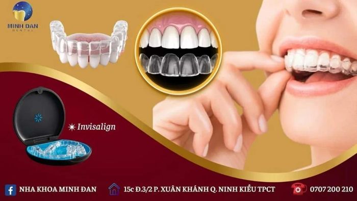 Hình ảnh thực tế cơ sở vật chất hiện đại tại Nha Khoa Minh Đan