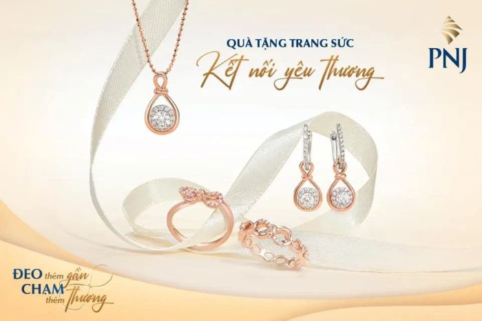 Không gian trưng bày sang trọng tại PNJ Sóc Trăng