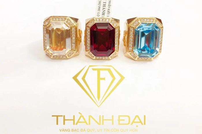 Những mẫu trang sức vàng tinh xảo tại Thành Đại Jewelry