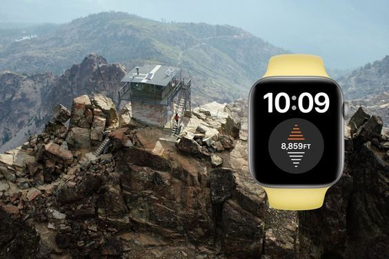 Apple Watch Series 6 44mm Đo độ cao theo thời gian thực