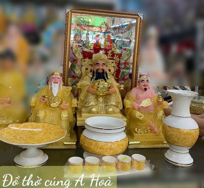 Bộ sưu tập đồ thờ cao cấp tại Đại Lý Đồ Thờ Cúng A Hòa - Ảnh 3