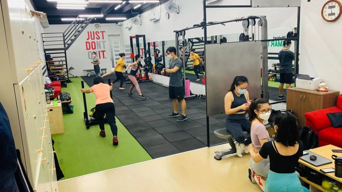 Khu vực tập luyện chuyên nghiệp dành cho nữ tại The HOME GYM - Ảnh 2