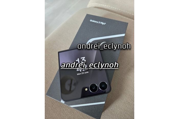 Hình ảnh trực quan về Galaxy Z Flip7