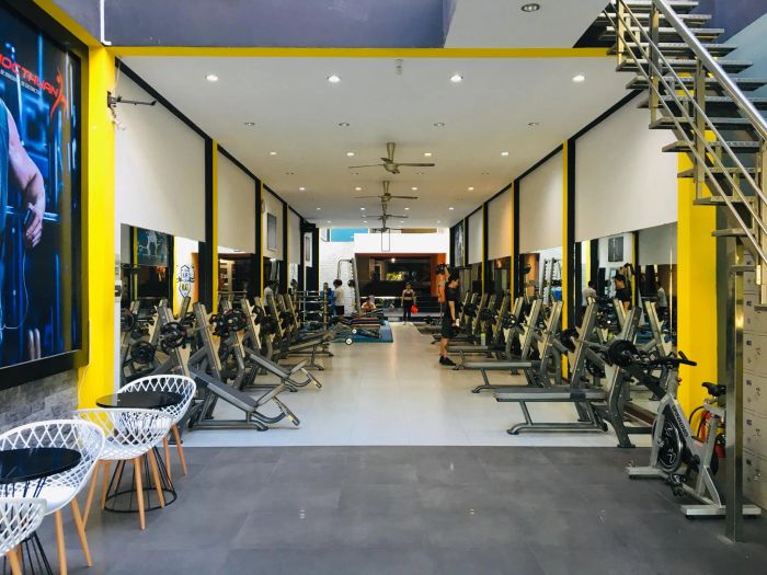 Hình ảnh không gian tập luyện tại Quốc Thuận Fitness Center