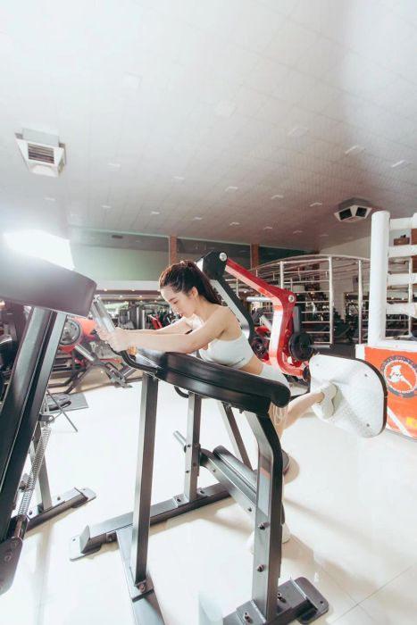 Khu vực tập yoga và kickboxing chuyên nghiệp tại Vũ Lê - Ảnh 2