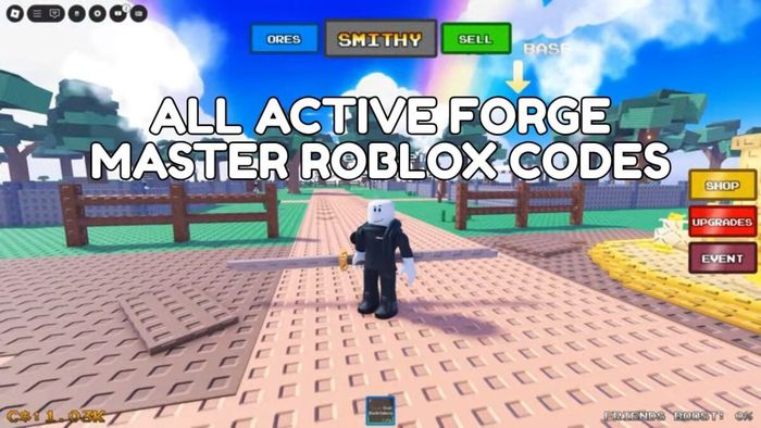 Bao quát toàn bộ mã Forge Master Roblox đang hoạt động (Cập Nhật Tháng 7/2025)