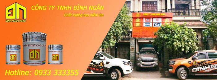 Công trình thực tế ứng dụng sơn chống cháy Đinh Ngân