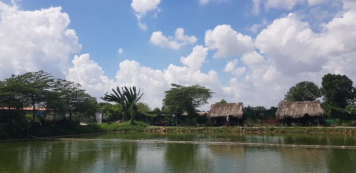Góc câu cá lý tưởng bên hồ