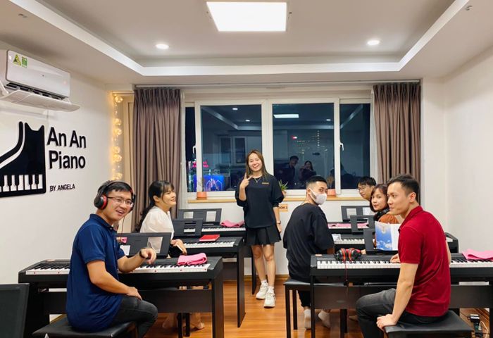 Hình ảnh lớp học tại An An Piano House