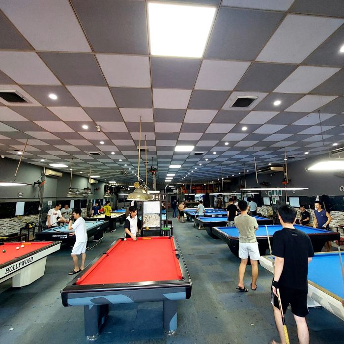 Hệ thống bàn bida chuyên nghiệp tại BKPRO Billiards Club