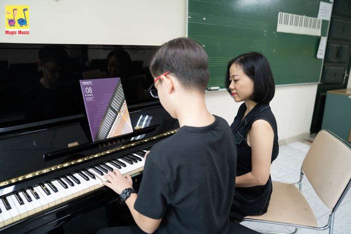 Không gian học tập hiện đại tại Magic Music School