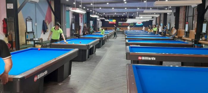 Hệ thống bàn bida cao cấp tại NHÂN Bida Club