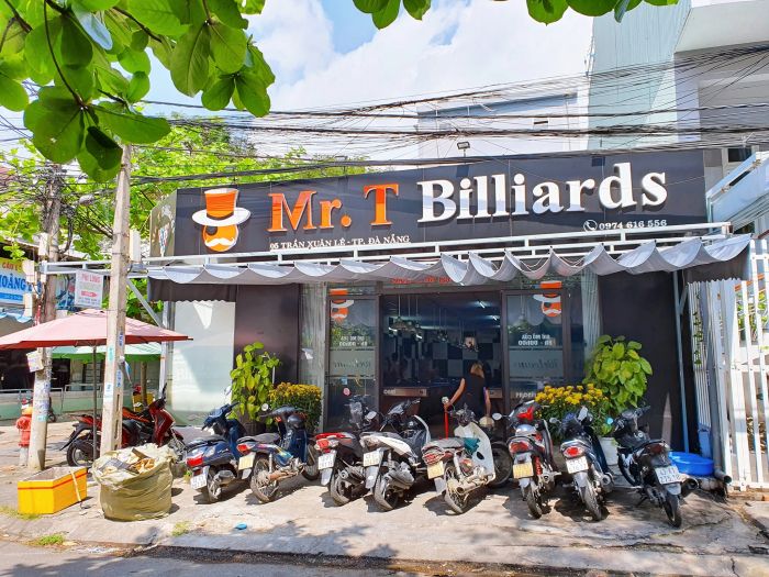 Không gian sang trọng tại MR.T Billiards