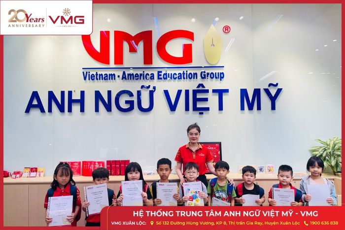Hình ảnh không gian học tập hiện đại tại Anh Ngữ Việt Mỹ VMG