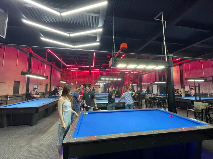 Hệ thống bàn bida cao cấp tại KIẾN Billiards Đà Nẵng