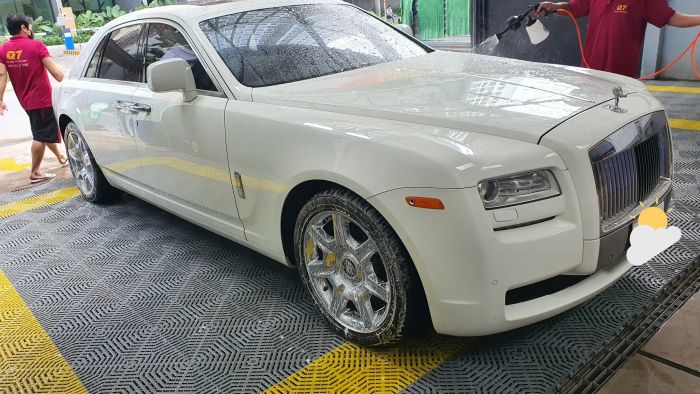 Không gian sang trọng và hiện đại tại Saigon Car Spa