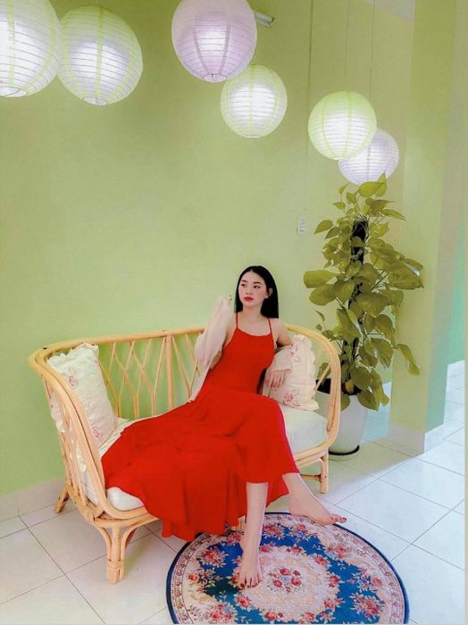 Không gian xanh mát tại Q House Homestay