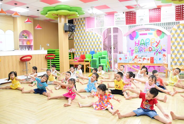 Hình ảnh hoạt động vui chơi tại Minh Trí Kindergarten