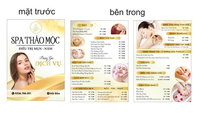 Hình ảnh không gian sang trọng tại Thảo Mộc Spa