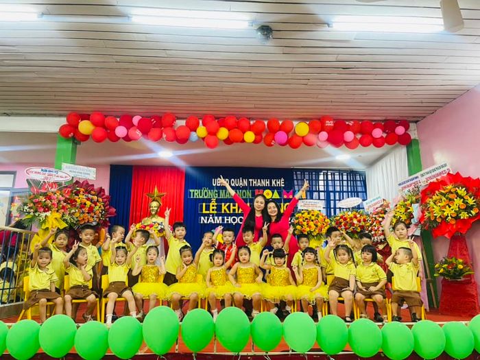 Hình ảnh hoạt động học tập tại Trường Mầm non Hoa Mai