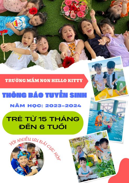 Hình ảnh Trường mầm non Hello Kitty - Không gian học tập đầy màu sắc
