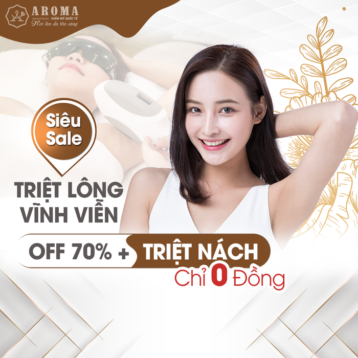 Không gian hiện đại và sang trọng tại Viện Thẩm mỹ AROMA