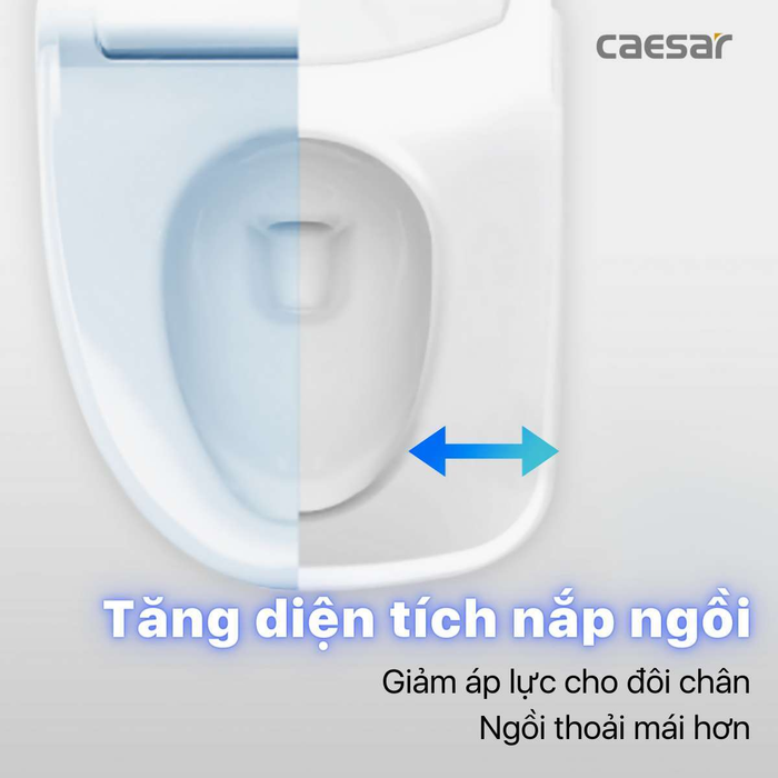 Bồn cầu điện tử thông minh CAESAR CA1380H