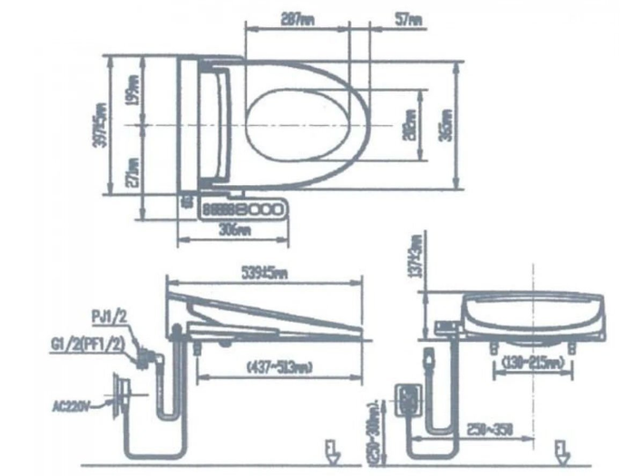 Inax CW-H20VN