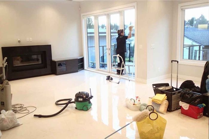 Hình ảnh thực tế dịch vụ vệ sinh chuyên nghiệp từ Vệ sinh 24H