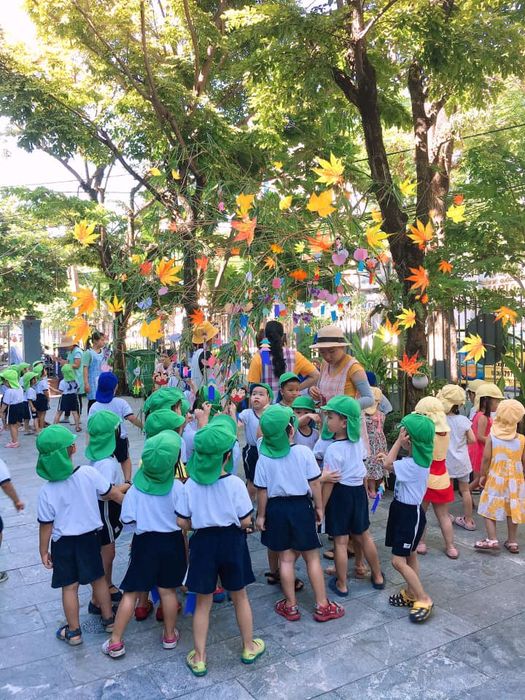 Khu vui chơi sáng tạo tại Mầm non Bồ Công Anh