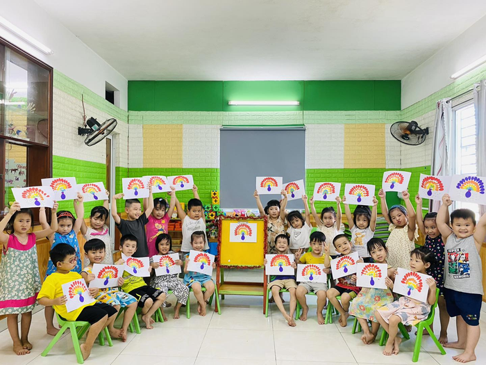 Không gian học tập lý tưởng tại Mầm non Khai Trí