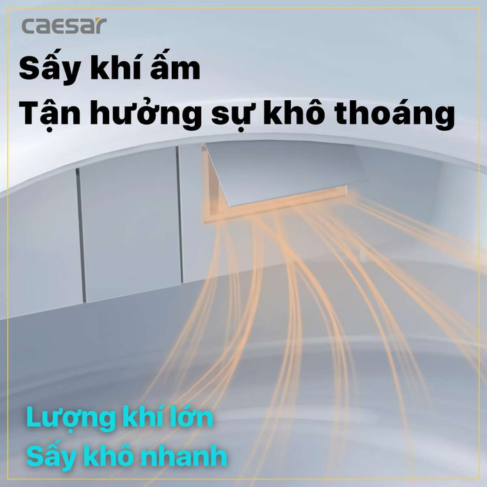 Bồn cầu điện tử thông minh CAESAR CA1380H
