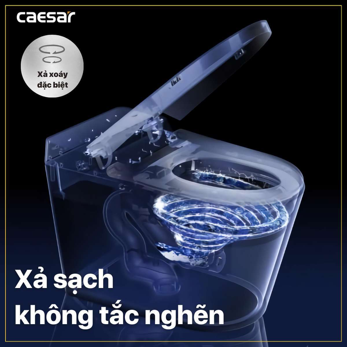 Bồn cầu điện tử thông minh CAESAR CA1380H
