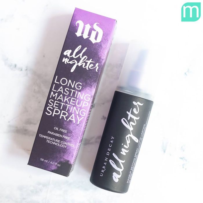 Xịt Khóa Nền Urban Decay Spray All Nighter Cherry Long Lasting Makeup Setting Pray - Hình ảnh 2