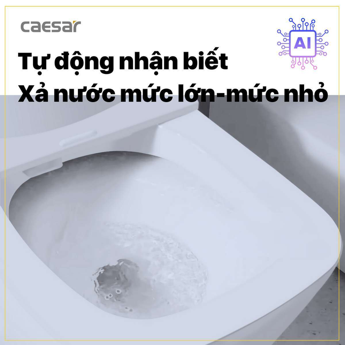Bồn cầu điện tử thông minh CAESAR CA1380H