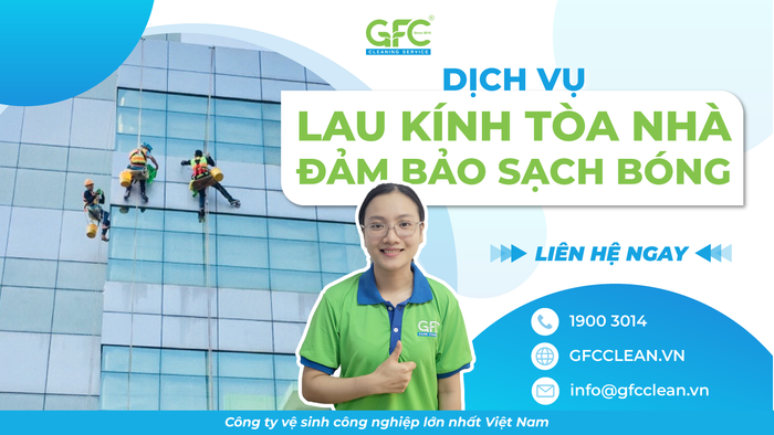 Hình ảnh đội ngũ vệ sinh chuyên nghiệp GFC CLEAN